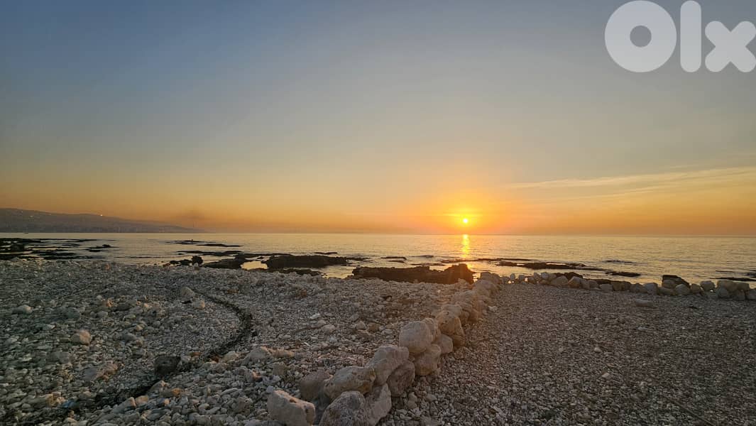 RWB519EA - Land for sale in Tabarja directly on the beach 1