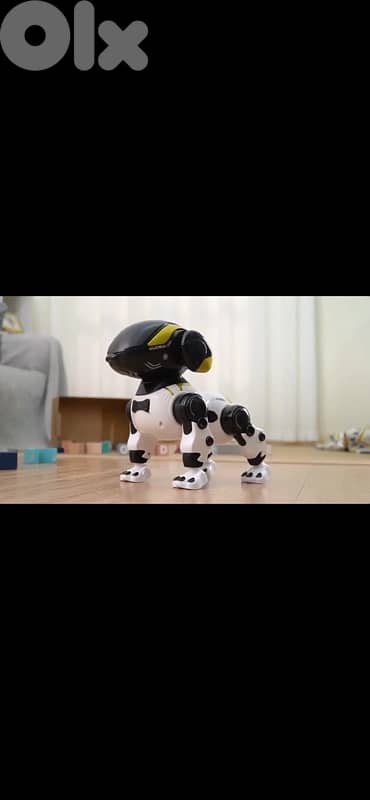Intelligent kids robot dog