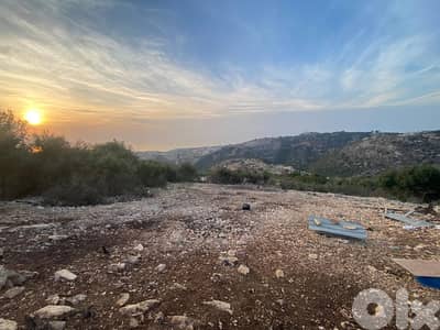 Land For Sale In Hbeline - Gherfine - أرض للبيع في حبلين - غرفين