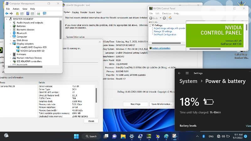 lenovo yoga 530 core i5 Gen 8 touch screen 1