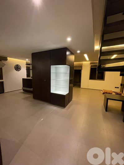 DECORATED DUPLEX FOR SALE IN MANSOURIEH + TERRACES & VIEW, (MA-463)