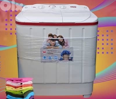 غسالة حوضين 12 كيلو للبيع