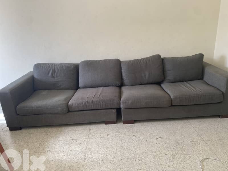 4 seaters- used - good condition and strong furniture 0