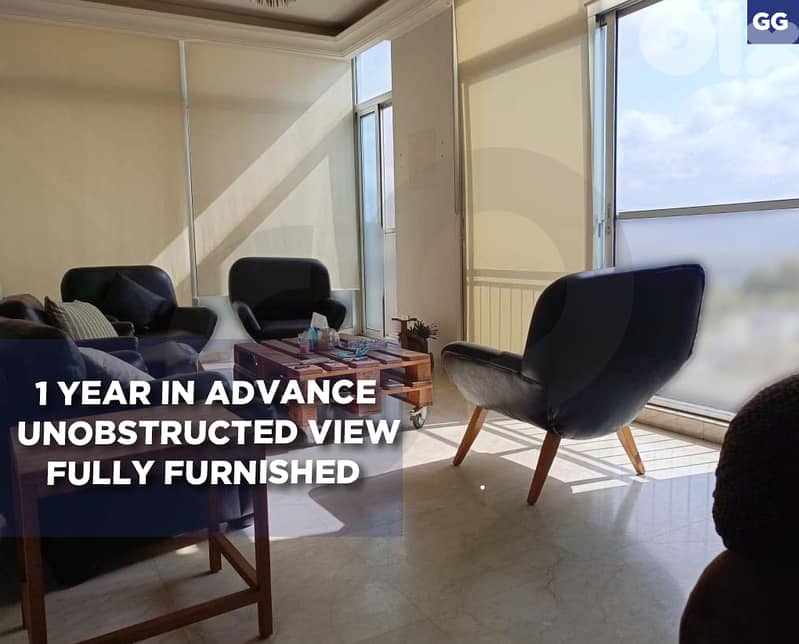 1 year in advance- Unobstructed view - Baabda Town REF#GG129546 0