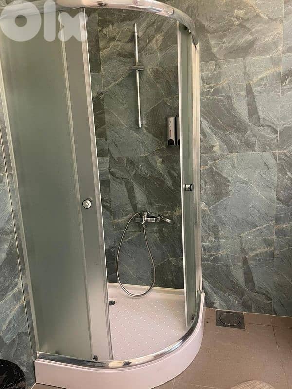 Shower tub and panel 0