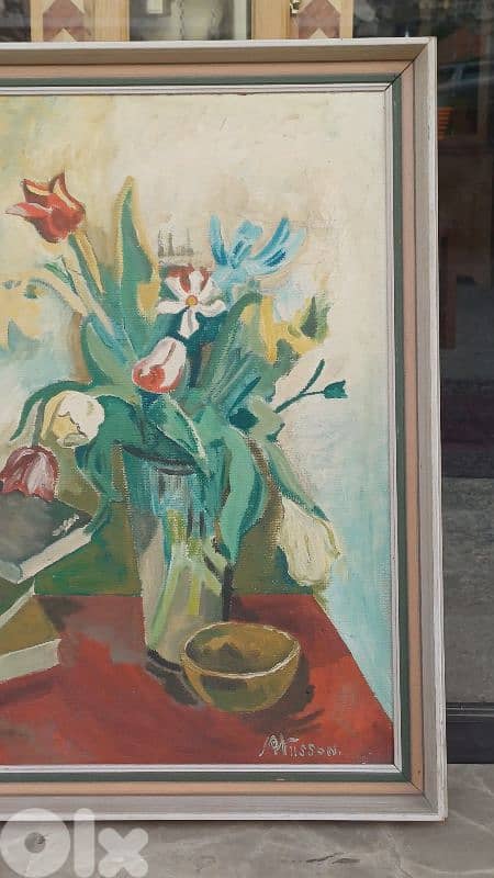 لوحة رسم زيتي اوروبية 4