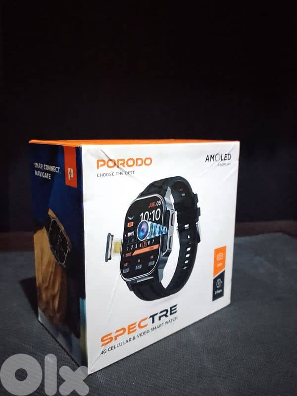 هاتف على شكل ساعة 16 GB تخزين مع كاميرة إسم الساعة بلوصف 4