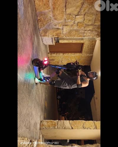 Duol motor electric scooter