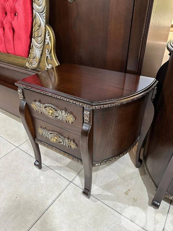 اوضة نوم ملكية سحاب خشب زان ولاتي كلا ملبسة قشر 9