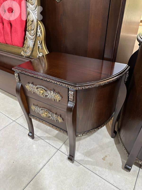 اوضة نوم ملكية سحاب خشب زان ولاتي كلا ملبسة قشر 12