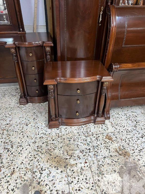 اوضة نوم ملكية خشب زان ولاتي كلا ملبسة قشر سحاب ودرف 7