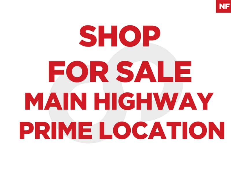 Super prime location in Ballouneh main highway ! REF#NF01716 ! 0