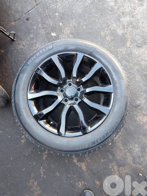 Range Rover wheels & Michelin Tires 20" 5