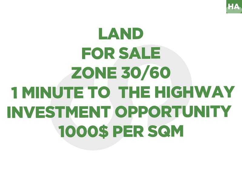 investment opportunity  1000$ per sqm - Baabda REF#HA129577 0