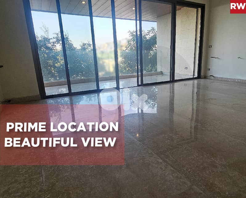 spacious, beautiful view, prime location, baabda/بعبدا REF#RW129574 0