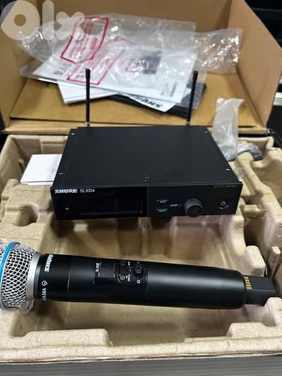 mic wireless shure SLXD4