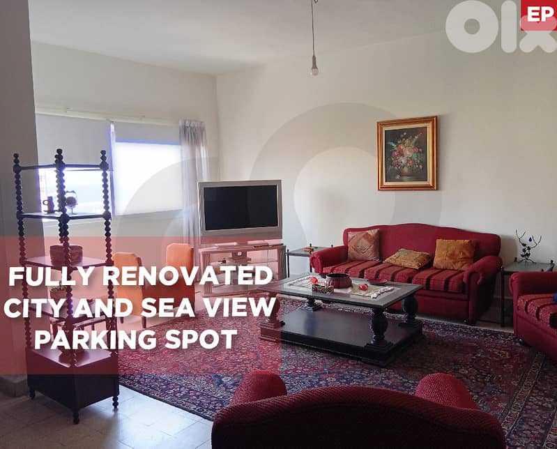 City and sea view, prime location, achrafieh/الأشرفية REF#EP129568 0