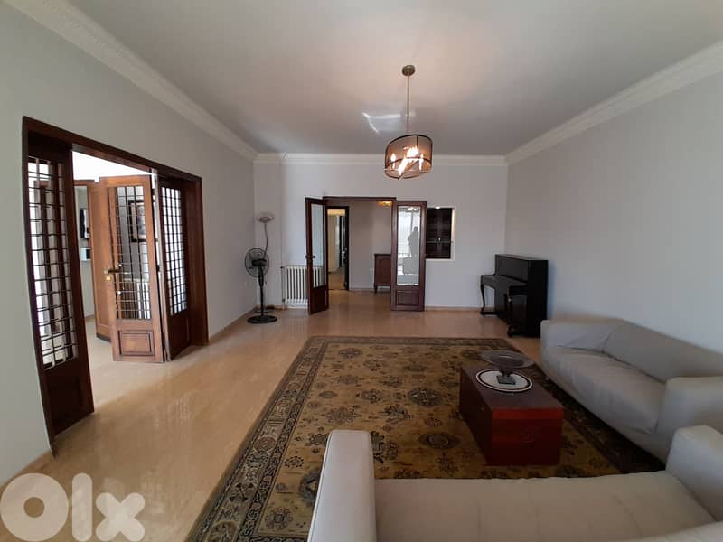 Apartment for Rent in Achrafieh – 240 sqm شقة للإيجار في الأشرفية 0