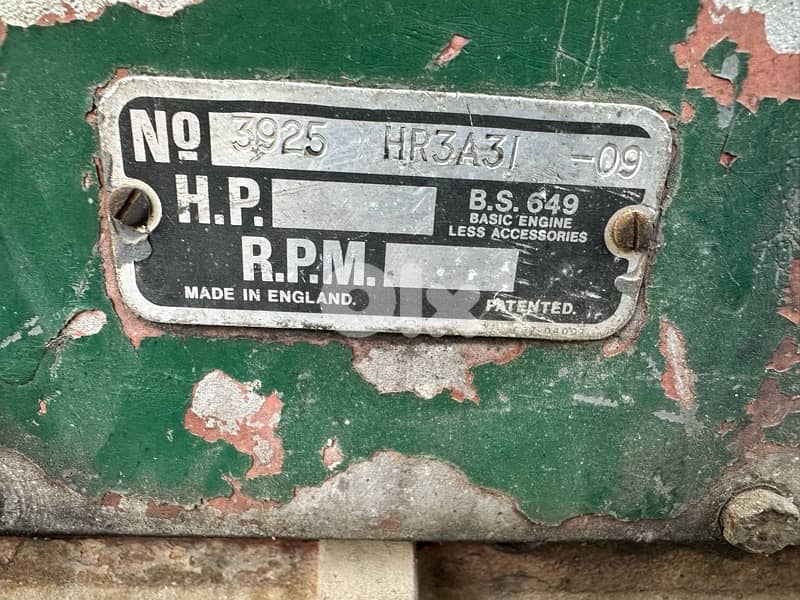 مولد كهرباء انكليزي اصلي 0