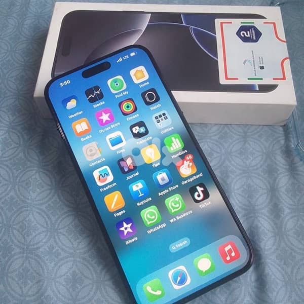 16 pro max used for few days 2