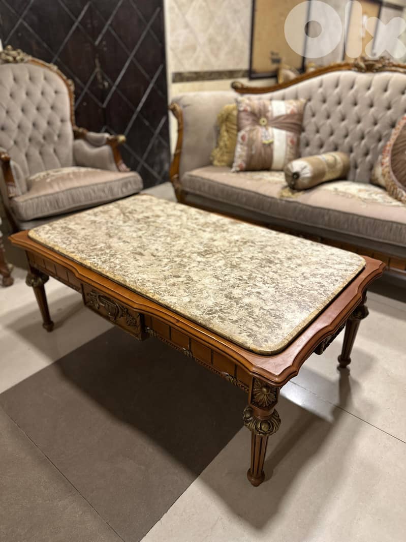 طقم كنبايات حفر ملكي خشب زان مصري 4