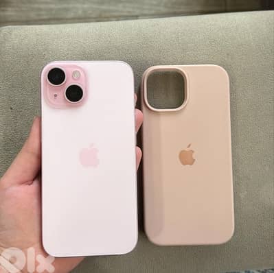 pink iphone 15