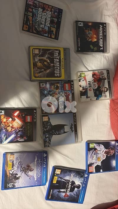 PlayStation 3 and 4 games