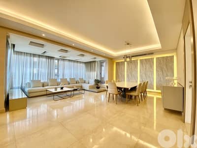 شقة فخمة جداً ٣١٠ متر في بير حسن شارع السفارات بسعر ٥٥٠،٠٠٠$