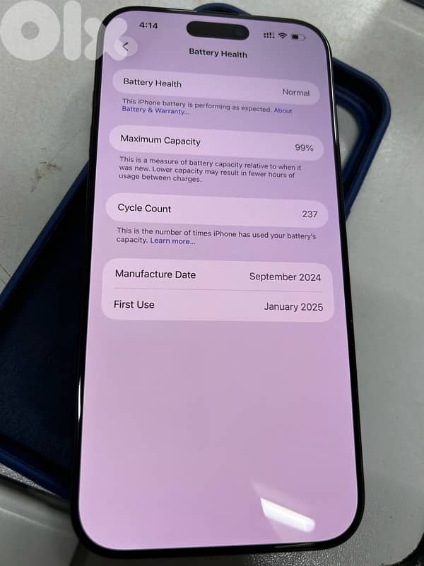 Apple iPhone 16 Pro Max Titanium Black Trade Only 1