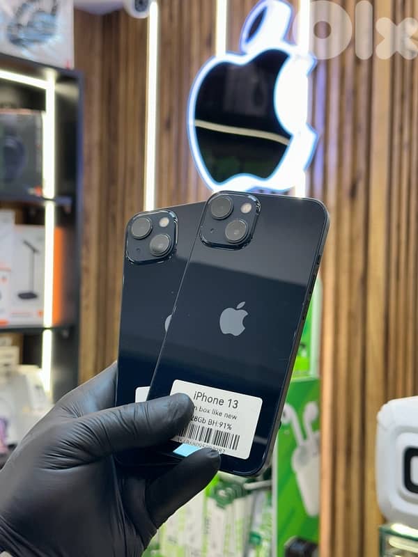 iPhone 13 128Gb  used like new Battery 91% 1
