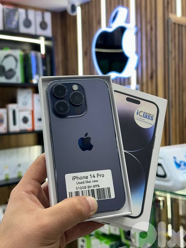 iPhone 14 Pro 512Gb used like new battery 89% 0
