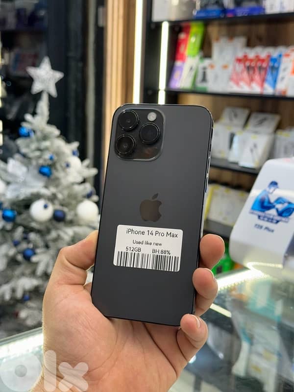 iPhone 14 Pro Max 512Gb used like new battery 88% 0