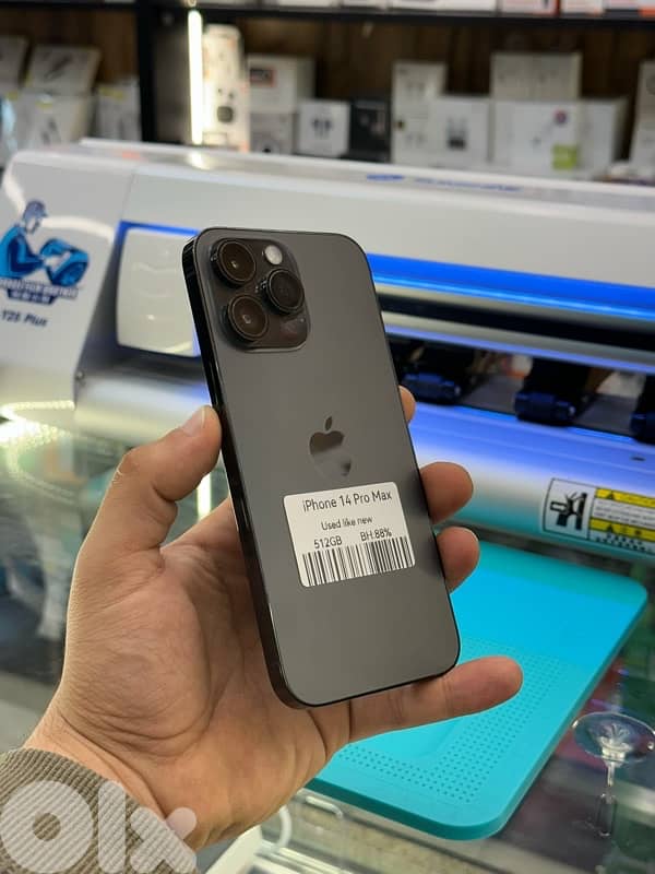 iPhone 14 Pro Max 512Gb used like new battery 88% 1
