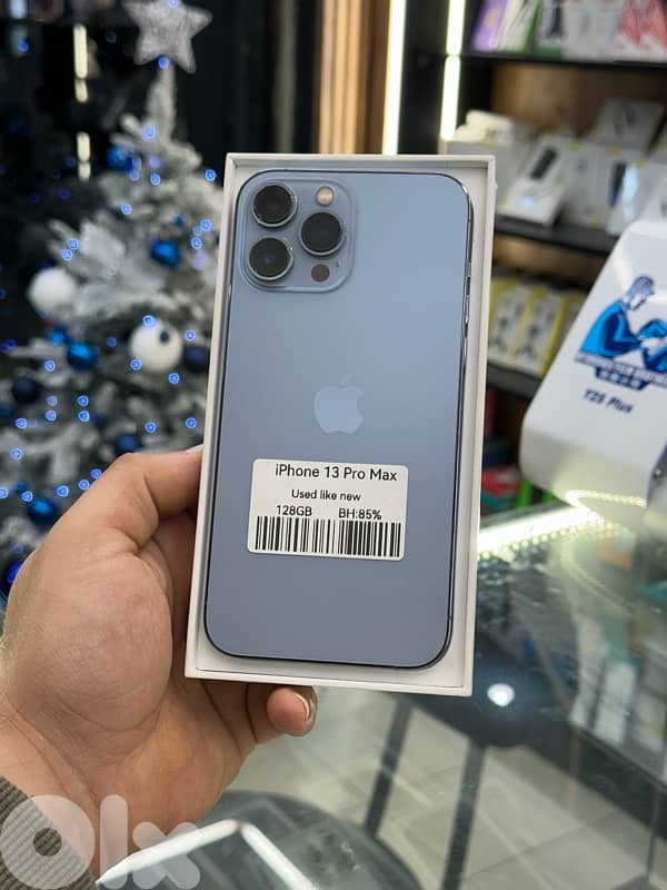 iPhone 13 Pro Max 128Gb used like new battery 85% 0