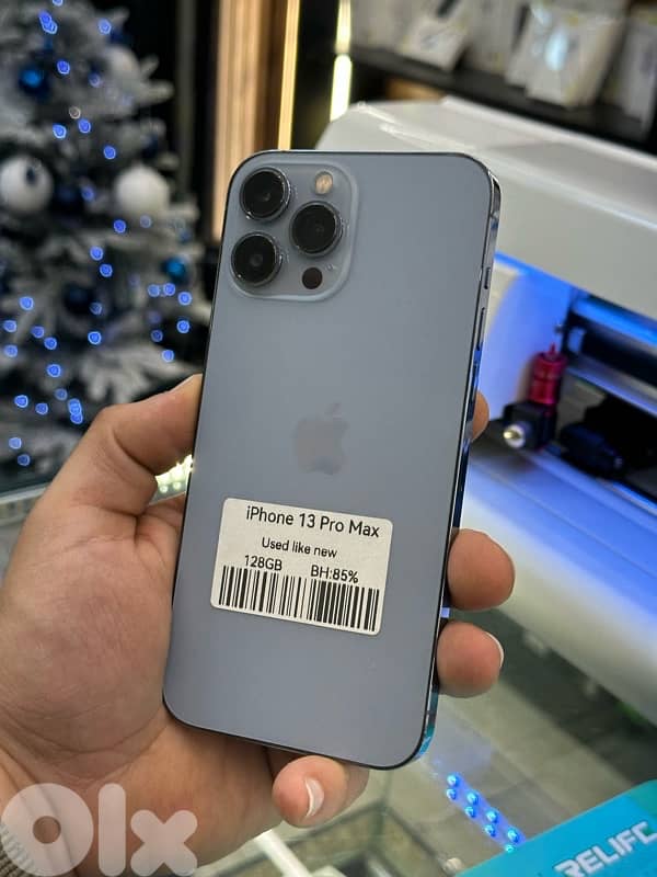 iPhone 13 Pro Max 128Gb used like new battery 85% 2