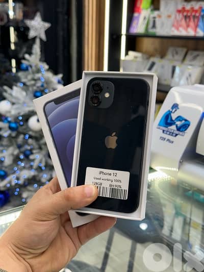 iPhone 12  128Gb used like new battery 90%