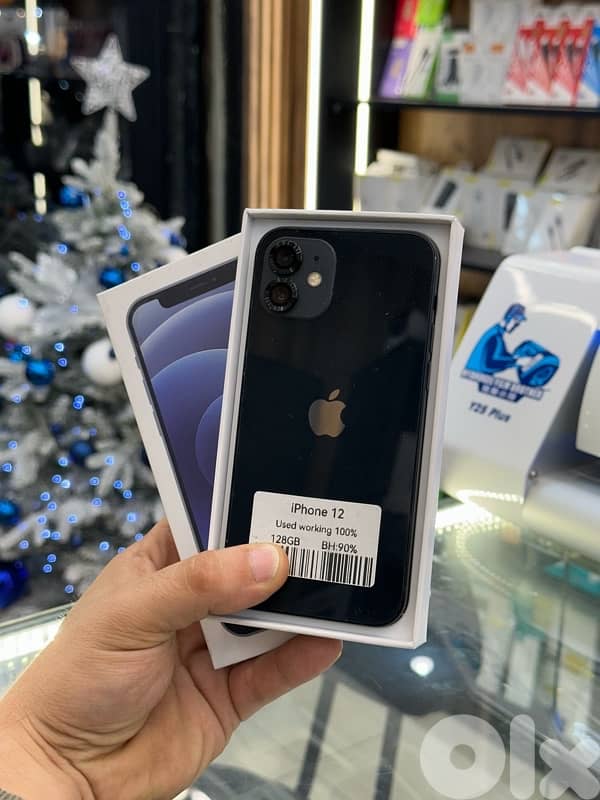 iPhone 12  128Gb used like new battery 90% 0