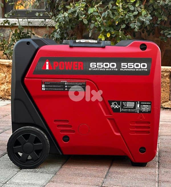 AiPower Inverter Generator 6500 مولد كهرباء بنزين 28 أمبير 2