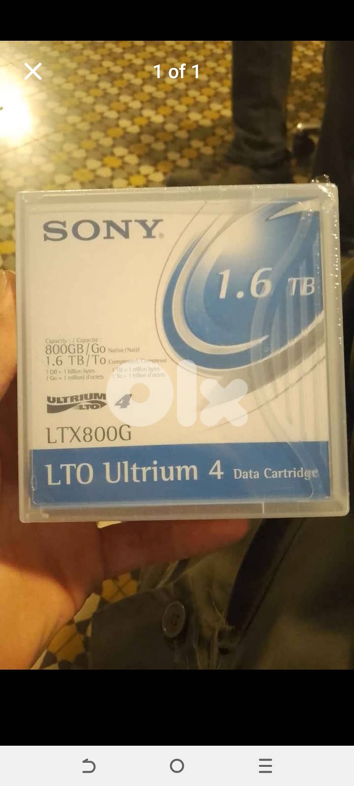 Sony LTO ULTRIUM 4  - 1.6TB 0