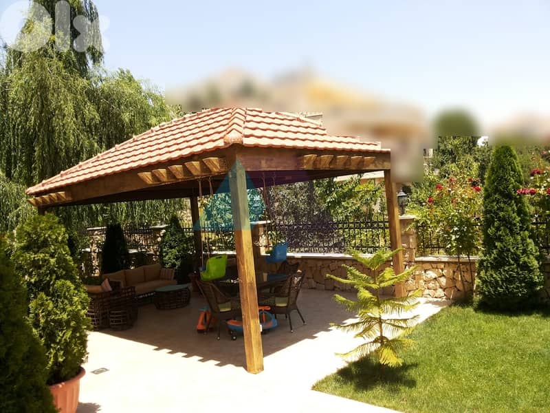 Furnished 250m2 apartment+300m2 terrace 4sale in Zahle-شقة في زحلة 0