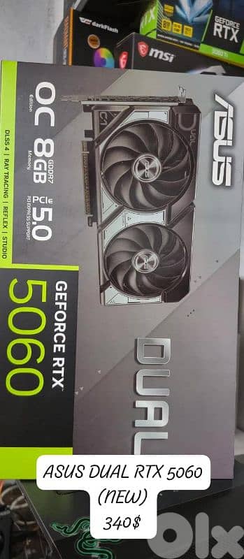 ASUS DUAL RTX 5060 8GB