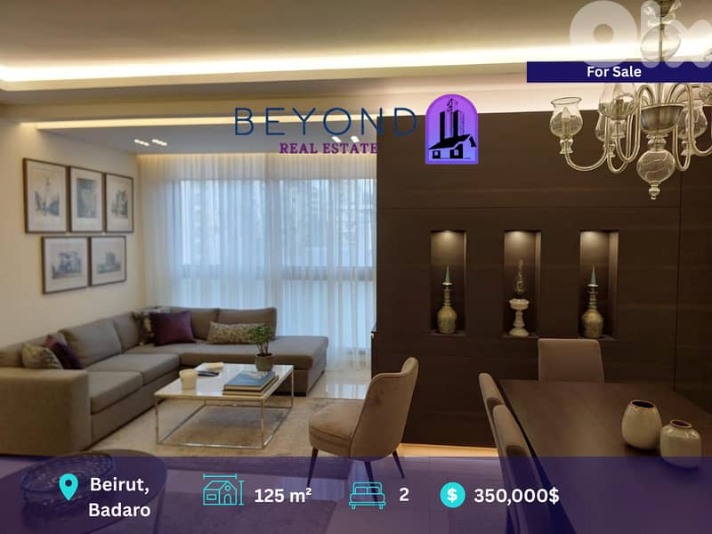 Apartment for sale in Badaro  -شقة للبيع في بادارو 0