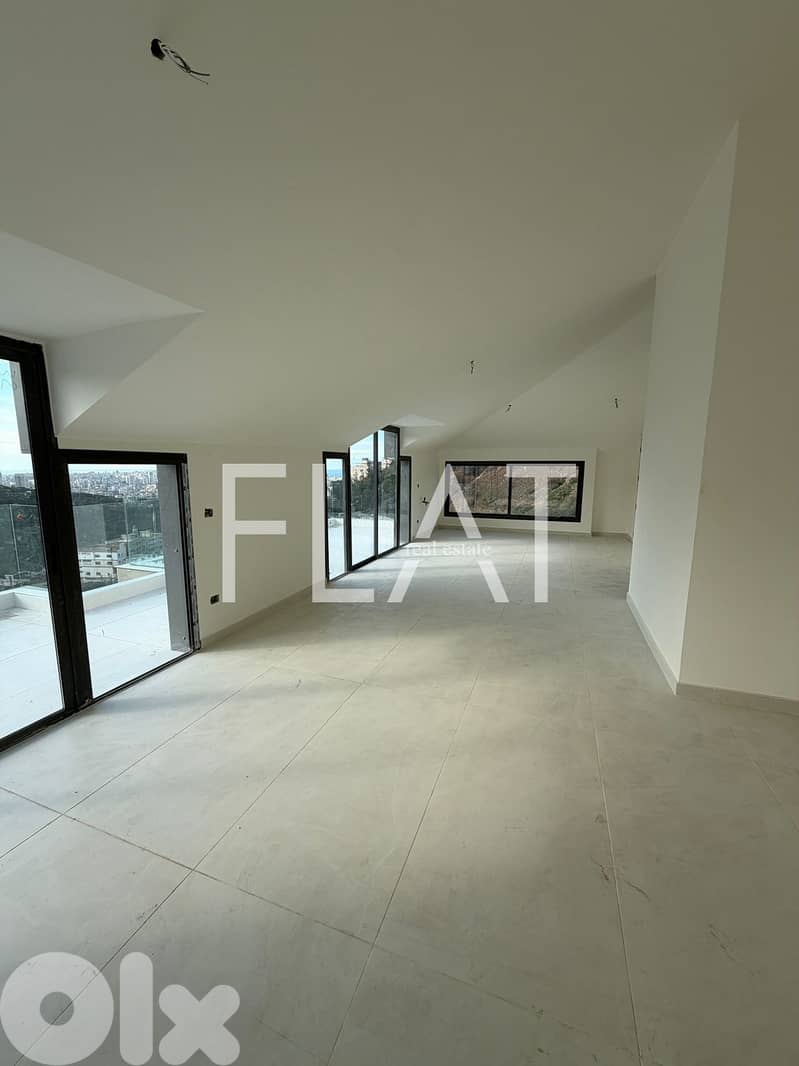 Roof Apartment for Sale in Fanar | شقّة روف للبيع في الفنار 0