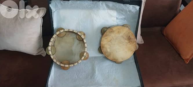 دف أثري من الطراز القديم و بكر (stereo) من أيام الست صباح