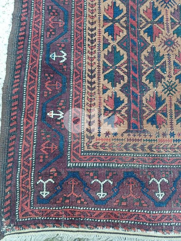 Persian Carpet. Antique. Hand made 1