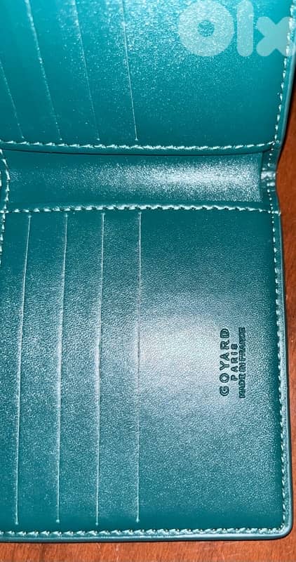 Brand new Dark green Goyard wallet 2