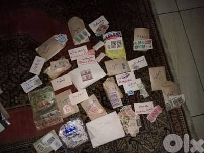 طوابع قديمة من كل البلدان