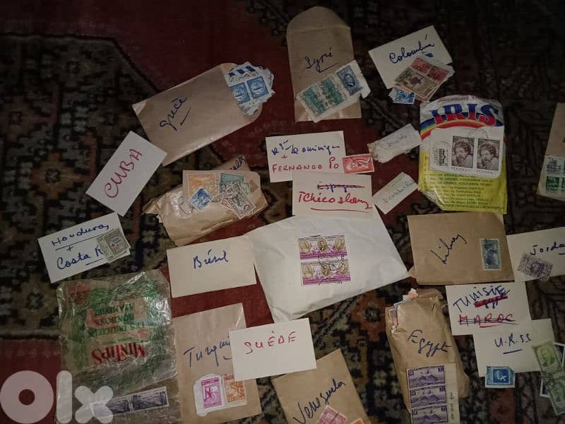 طوابع قديمة من كل البلدان 3