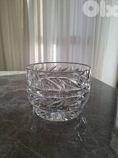 Crystal cut Bowl