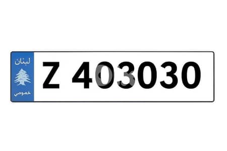 VIP 6 Digits Car Plate Number